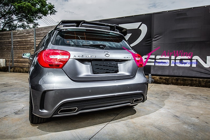 Benz W176 Brabus rear wing 21